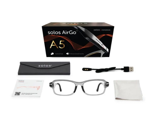 Умные очки solos AirGo™ A5  Hydro 13-2 ABL | Dark Crystal Gray | Blue Blocker